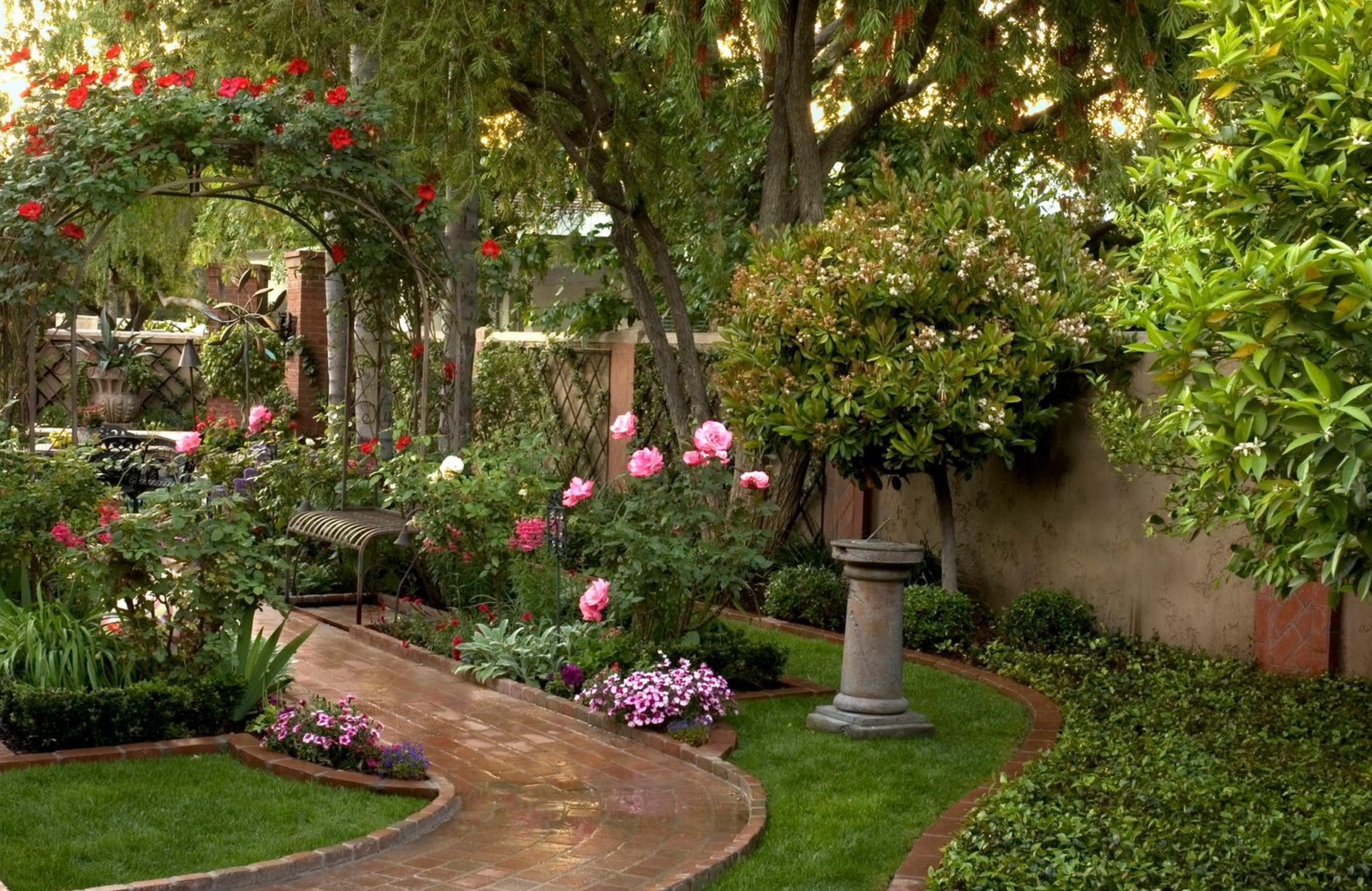 Custom landscape design plan for a modern residential backyard renovation.